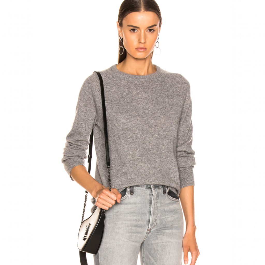 Nwt Equipment Sloane Cashmere Crew Neck Sweater In Heather Grey Size Xs, M, L